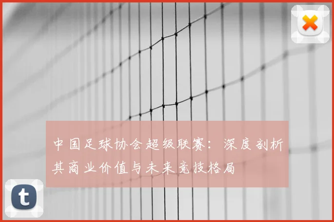 中国足球协会超级联赛：深度剖析其商业价值与未来竞技格局